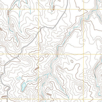 United States Geological Survey Lance Creek NW, WY (2012, 24000-Scale) digital map