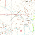United States Geological Survey Lance Creek, WY (1981, 24000-Scale) digital map