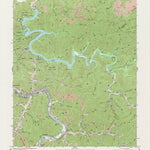 United States Geological Survey Lancer, KY (1978, 24000-Scale) digital map