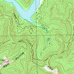 United States Geological Survey Lancer, KY (1992, 24000-Scale) digital map