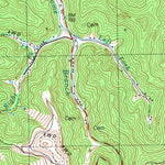 United States Geological Survey Lancer, KY (1992, 24000-Scale) digital map