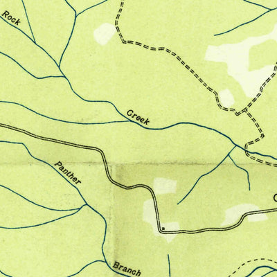 United States Geological Survey Lancing, TN (1935, 24000-Scale) digital map