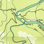 United States Geological Survey Lancing, TN (1935, 24000-Scale) digital map