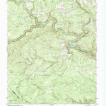 United States Geological Survey Lancing, TN (1952, 24000-Scale) digital map