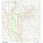 United States Geological Survey Land, AZ (1996, 24000-Scale) digital map