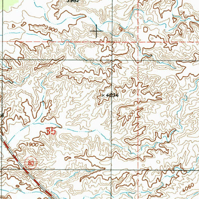 United States Geological Survey Land, AZ (1996, 24000-Scale) digital map