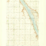 United States Geological Survey Landa SW, ND (1950, 24000-Scale) digital map