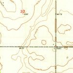 United States Geological Survey Landa SW, ND (1950, 24000-Scale) digital map