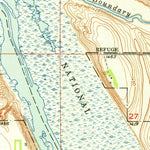United States Geological Survey Landa SW, ND (1950, 24000-Scale) digital map