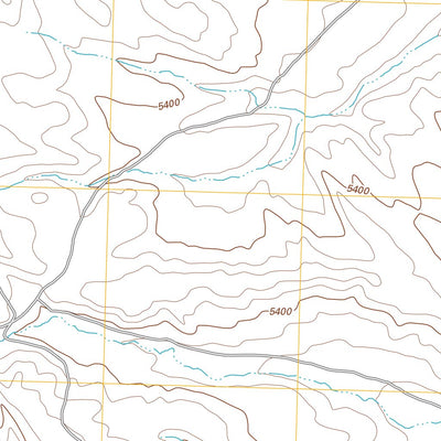 United States Geological Survey Lander NW, WY (2012, 24000-Scale) digital map