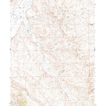 United States Geological Survey Lander SE, WY (1952, 24000-Scale) digital map