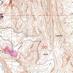 United States Geological Survey Lander, WY (1960, 24000-Scale) digital map