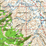 United States Geological Survey Lander, WY (1961, 250000-Scale) digital map