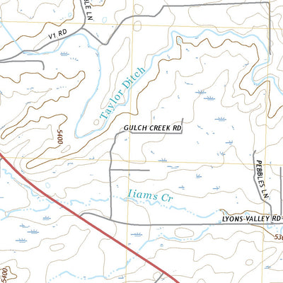 United States Geological Survey Lander, WY (2021, 24000-Scale) digital map