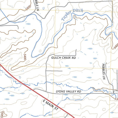 United States Geological Survey Lander, WY (2023, 24000-Scale) digital map