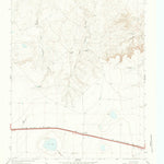 United States Geological Survey Landergin, TX (1966, 24000-Scale) digital map