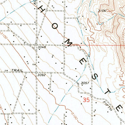 United States Geological Survey Landers, CA (1972, 24000-Scale) digital map