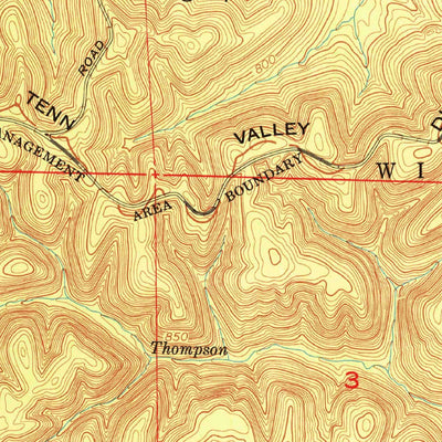 United States Geological Survey Landersville, AL (1960, 24000-Scale) digital map