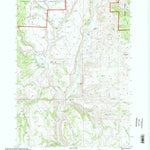United States Geological Survey Landing Creek, OR (1999, 24000-Scale) digital map