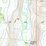 United States Geological Survey Landing Creek, OR (1999, 24000-Scale) digital map