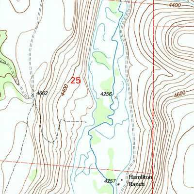 United States Geological Survey Landing Creek, OR (1999, 24000-Scale) digital map