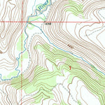 United States Geological Survey Landing Creek, OR (1999, 24000-Scale) digital map