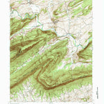 United States Geological Survey Landisburg, PA (1952, 24000-Scale) digital map