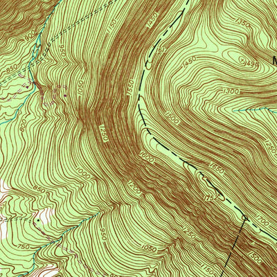 United States Geological Survey Landisburg, PA (1952, 24000-Scale) digital map