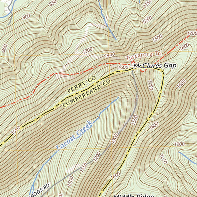 United States Geological Survey Landisburg, PA (2023, 24000-Scale) digital map