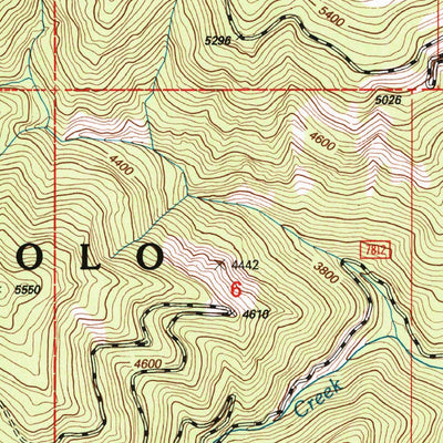 United States Geological Survey Landowner Mountain, MT (1999, 24000-Scale) digital map