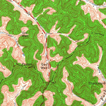 United States Geological Survey Landsaw, KY (1961, 24000-Scale) digital map