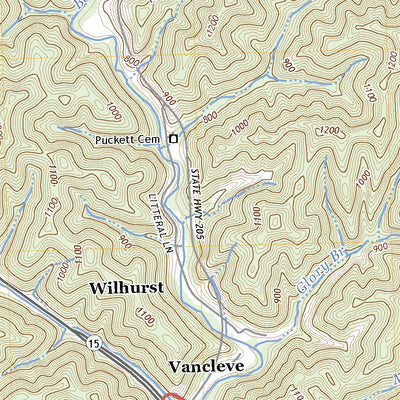 United States Geological Survey Landsaw, KY (2022, 24000-Scale) digital map