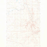 United States Geological Survey Landslide Butte, MT (1968, 24000-Scale) digital map