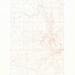 United States Geological Survey Landslide Butte, MT (1968, 24000-Scale) digital map