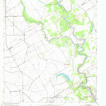 United States Geological Survey Lane City SE, TX (1952, 24000-Scale) digital map