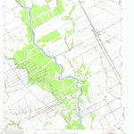 United States Geological Survey Lane City, TX (1952, 24000-Scale) digital map