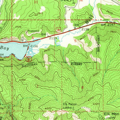 United States Geological Survey Lane, ID (1957, 62500-Scale) digital map