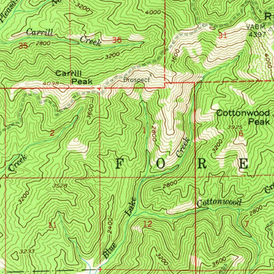 United States Geological Survey Lane, ID (1957, 62500-Scale) digital map