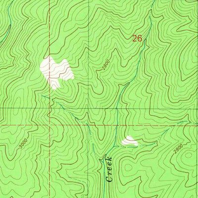 United States Geological Survey Lane, ID (1981, 24000-Scale) digital map