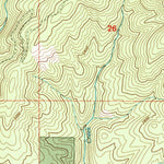 United States Geological Survey Lane, ID (1996, 24000-Scale) digital map