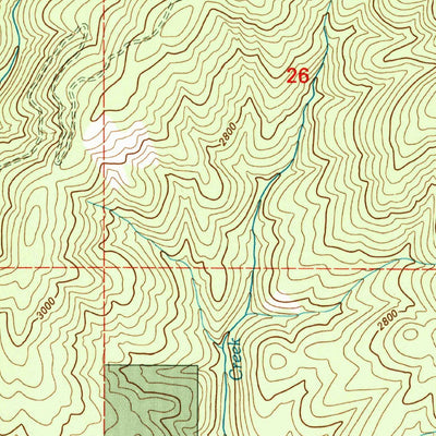 United States Geological Survey Lane, ID (1996, 24000-Scale) digital map