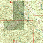 United States Geological Survey Lane, ID (1996, 24000-Scale) digital map