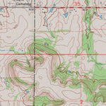 United States Geological Survey Lane, KS (1966, 24000-Scale) digital map