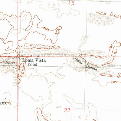 United States Geological Survey Lane Lake, OR (1981, 24000-Scale) digital map