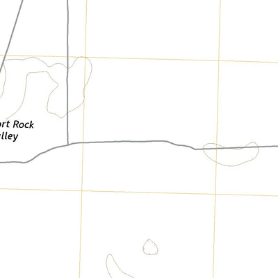 United States Geological Survey Lane Lake, OR (2020, 24000-Scale) digital map