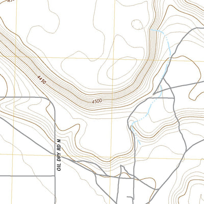 United States Geological Survey Lane Lake, OR (2020, 24000-Scale) digital map