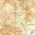 United States Geological Survey Lane Mountain, CA (1951, 62500-Scale) digital map