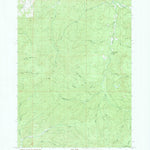 United States Geological Survey Lane Mountain, OR (1987, 24000-Scale) digital map