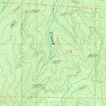 United States Geological Survey Lane Mountain, OR (1987, 24000-Scale) digital map