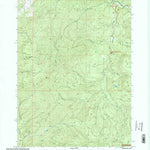United States Geological Survey Lane Mountain, OR (1998, 24000-Scale) digital map